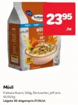 Hemköp Frebaco Müsli erbjuda
