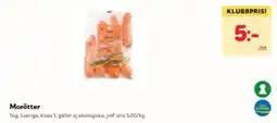 Hemköp Morötter erbjuda