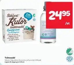Hemköp Såklart Kulör tvättmedel erbjuda