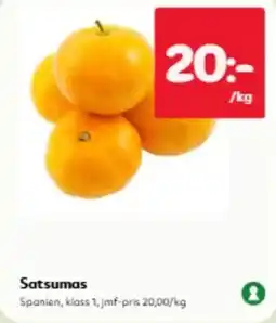 Hemköp Satsumas erbjuda