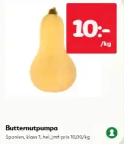 Hemköp Butternutpumpa erbjuda