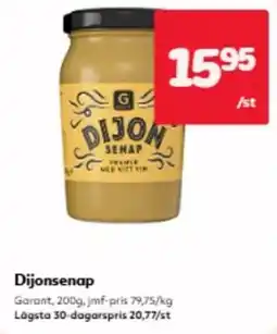 Hemköp Garant Dijonsenap erbjuda