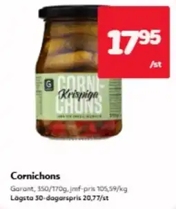 Hemköp Garant cornichons erbjuda