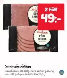 Hemköp Jakobsdals smörgåspålegg erbjuda