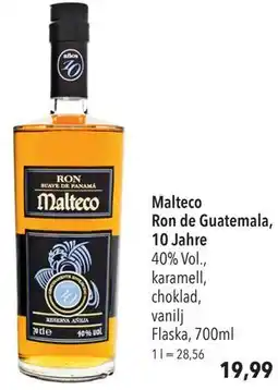Citti Malteco Ron de Guatemala, 10 Jahre, EUR 19.99 erbjuda