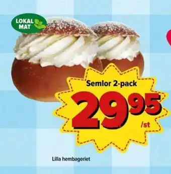 Lilla hembageriet Semlor 2-pack