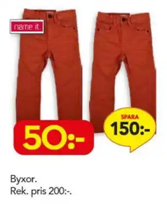 Bo Ohlsson name it Byxor erbjuda