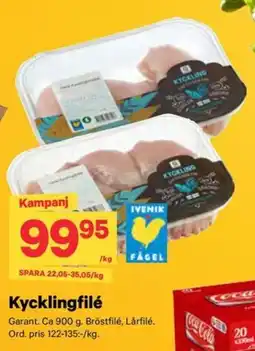 City Gross Ivenik kycklingfilé erbjuda