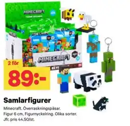 City Gross Minecraft samlarfigurer erbjuda