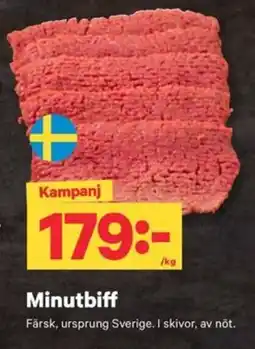 City Gross Minutbiff erbjuda