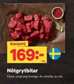 City Gross Nötgrytbitar erbjuda