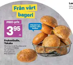 City Gross Tekaka Frukostbulle erbjuda