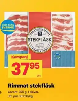 City Gross Rimmat stekfläsk erbjuda