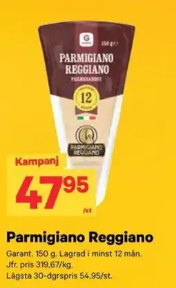 City Gross Garant Parmigiano Reggiano erbjuda