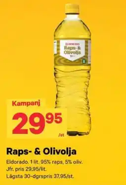 City Gross Eldorado Raps- & Olivolja erbjuda