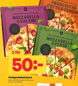 City Gross Garant vedugnsbakad pizza erbjuda