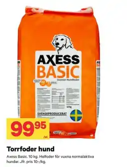 City Gross Axess torrfoder hund erbjuda