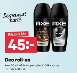 City Gross Axe deo roll-on erbjuda