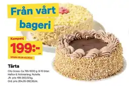 City Gross Tårta erbjuda
