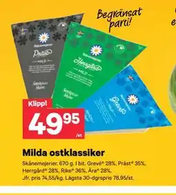 City Gross Milda ostklassiker erbjuda
