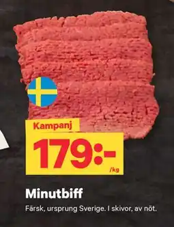 City Gross Minutbiff erbjuda