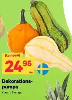 City Gross Dekorationspumpa erbjuda