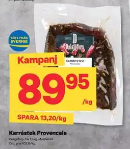 City Gross Karréstek Provencale erbjuda