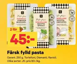 City Gross Färsk fylld pasta erbjuda