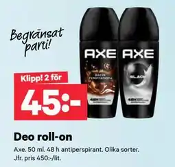 City Gross Deo roll-on erbjuda