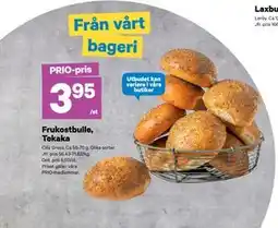 City Gross Frukostbulle, Tekaka, Pris i appen erbjuda