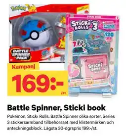 City Gross Battle Spinner, Sticki book erbjuda