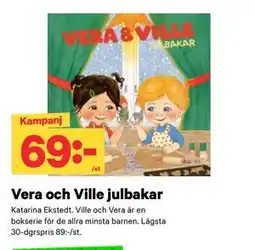 City Gross Vera och Ville julbakar erbjuda