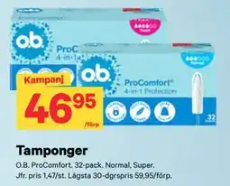 City Gross Tamponger erbjuda