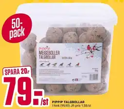 ÖoB Pippip talgbollar erbjuda