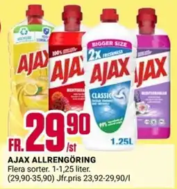 ÖoB Ajax allrengöring erbjuda