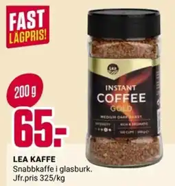 ÖoB Lea kaffe erbjuda