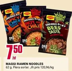 ÖoB Maggi ramen noodles erbjuda