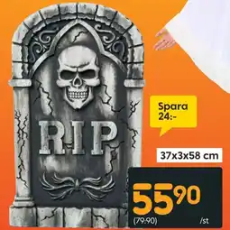 Rusta Rip gravsten erbjuda