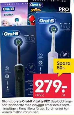Rusta Oral-b vitality pro erbjuda