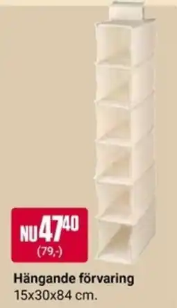 ÖoB Hängande förvaring erbjuda