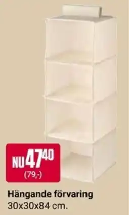 ÖoB Hängande förvaring erbjuda