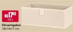 ÖoB Förvaringsbox erbjuda