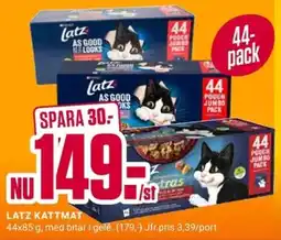 ÖoB Latz kattmat erbjuda