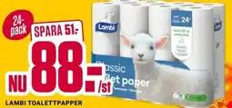 ÖoB Lambi toalettpapper erbjuda