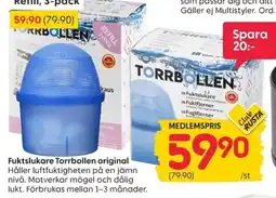Rusta Torrbollen fuktslukare erbjuda