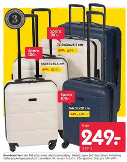 Rusta Resväska Flex erbjuda