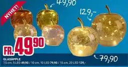 ÖoB Glasäpple erbjuda