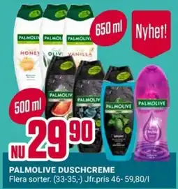 ÖoB Palmolive duschcreme erbjuda