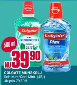 ÖoB Colgate munskölj erbjuda