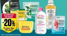 ÖoB Garnier ansiktsvård erbjuda